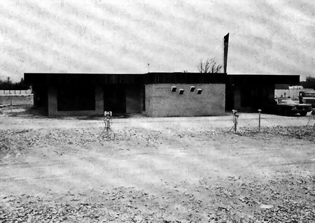 Wayne Drive-In Theatre - Snack Bar - Photo From Rg (newer photo)